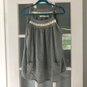 Urban Outfitters olive green cover up dress!